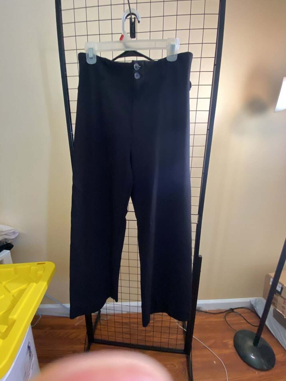 LC Lauren Conrad Black Wide Leg Trousers Size 14